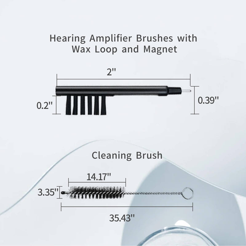 Prowax MiniFit Replacement Wax Filters - Hearing Aid Wax Guards for Oticon ProWax MiniFit Hearing Aid Supplies Cleaning Tools Included (6) 6