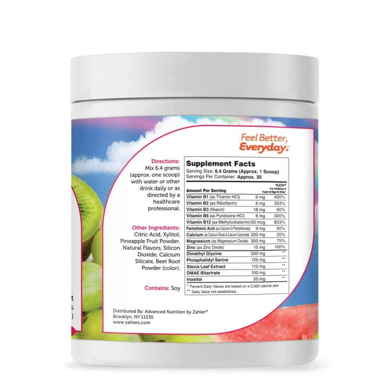 Zahler KidsActive, Kids Concentration Formula Powder, All Natural Children’s Supplement Supporting Focus, Certified Kosher, 30 Servings Fruit Punch Flavored Powder 12 Pound (Pack of 1)