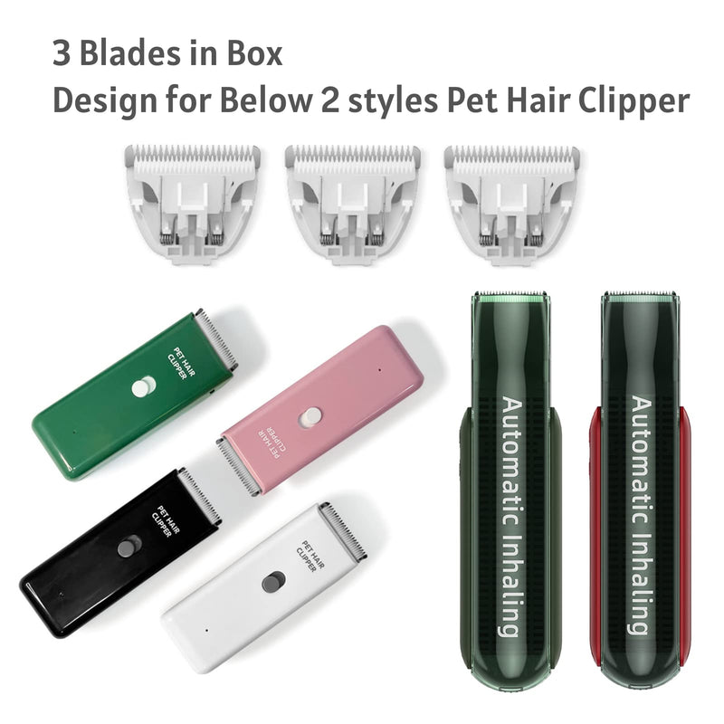 3-Packs Home Professional Pet Dog Cat Grooming Clipper Replacement Blades Only Ap005-3p-blades - BeesActive Australia