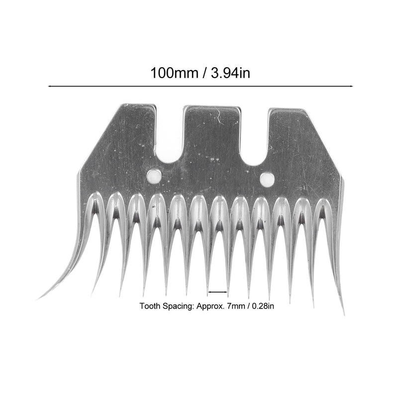Sheep Shears Blade, Sheep Comb Blade Curved 13 Teeth Wool Clipper Comb Cutter Trimmer Accessory Set Kit - BeesActive Australia