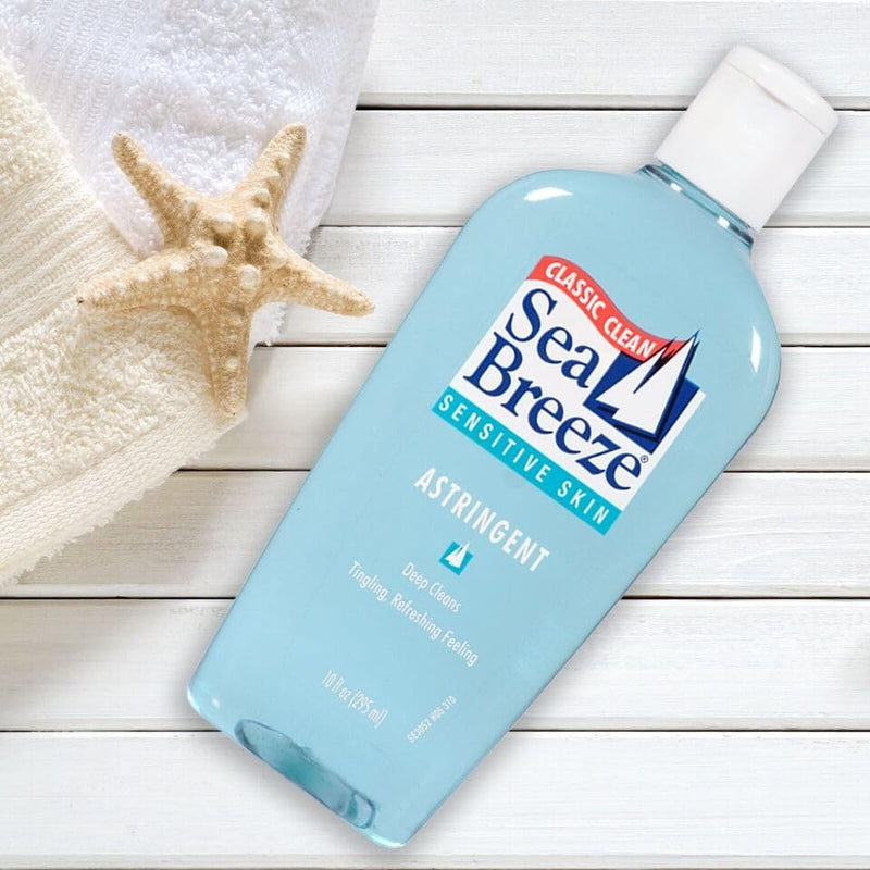 Sea Breeze Sea Breeze Fresh-Clean Astringent Sensitive Skin, 10 oz (Pack of 2)