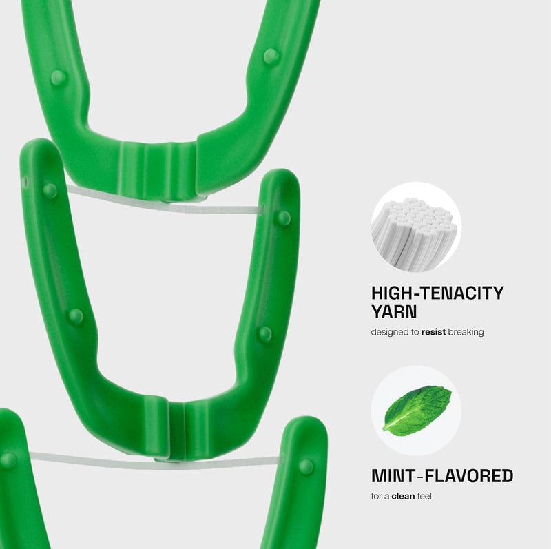 Listerine Ultraclean Access Flossers Disposable Heads Fresh Mint Crystals 28 Each (Pack of 3) - BeesActive Australia
