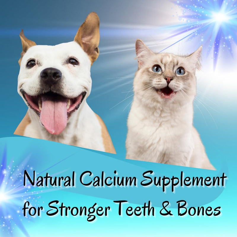 8 oz Pure U.S.A. Eggshell Powder for Dogs/Cats, Calcium Supplement with Membrane, Finely Ground Egg Shells - BeesActive Australia