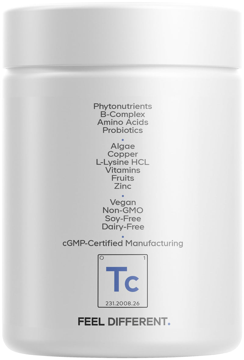 Codeage Teen Clearface Adolescent Face, Skin & Pimples, Vitamins A, C, D3, E, Pantothenic Acid, Niacin, Zinc Supplement Teenagers, Probiotics, L-Lysine, Omega-3, Oily Skin, Pores, Spots - 60 Capsules 60 Count (Pack of 1)