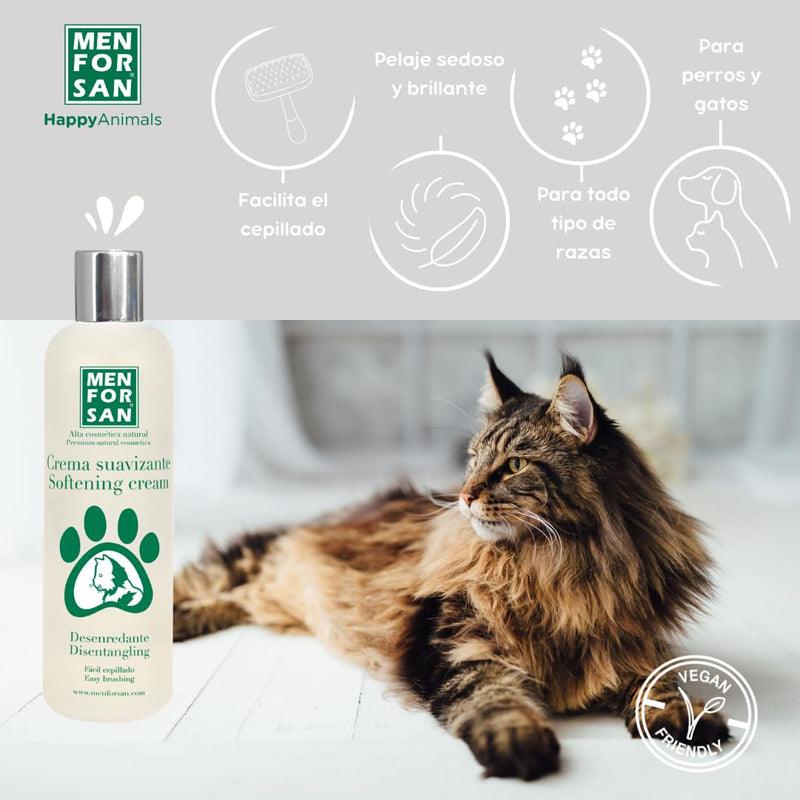 MENFORSAN Detangling smoothing cream for cats, 300ml - BeesActive Australia