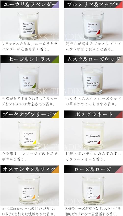 Scented Candle, 1 Pack, 12 Hour Aroma Candle, White, Fragrance, Kameyama Candle, Candle, Scented Glass Container Gift, Musk & Rosewood - BeesActive Australia