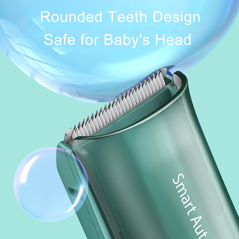 Baby Hair Clippers, Low Noise Electric Vacuum Baby Hair Clippers for Kids, Waterproof, Rechargeable Hair Cutting Kit, Cordless Hair Trimmer for Toddlers & Children
