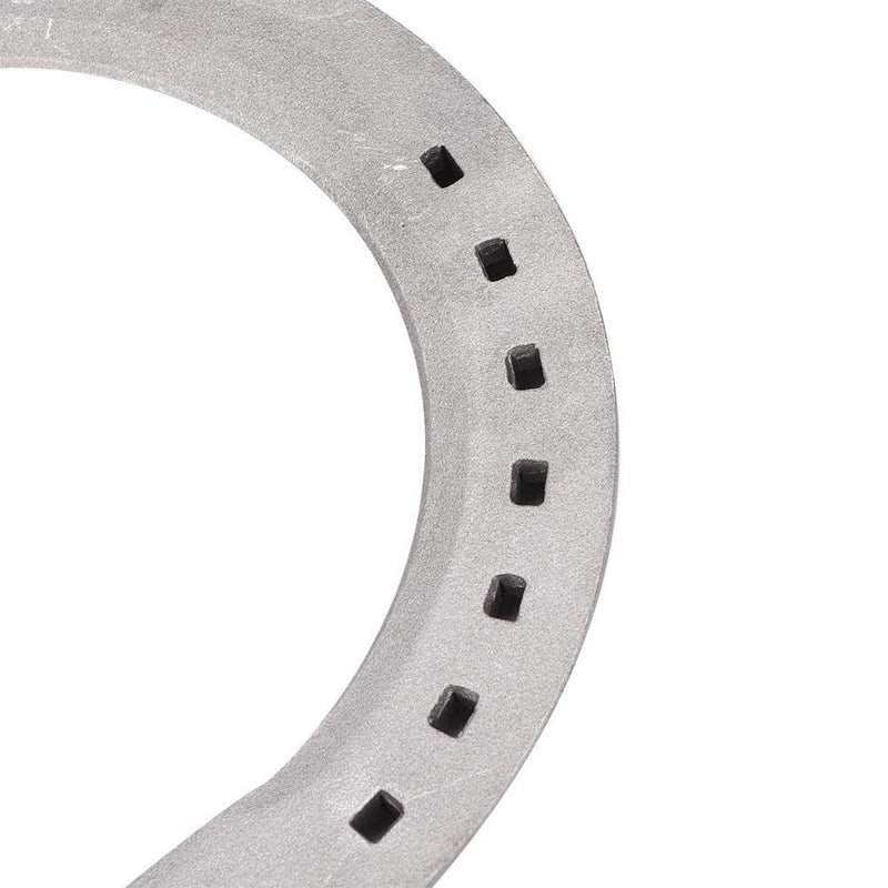Aluminum Alloy Horseshoe, Horse Riding Tool, Sturdy Horseshoe Accessories, for Horse & Racing(No. 4) - BeesActive Australia