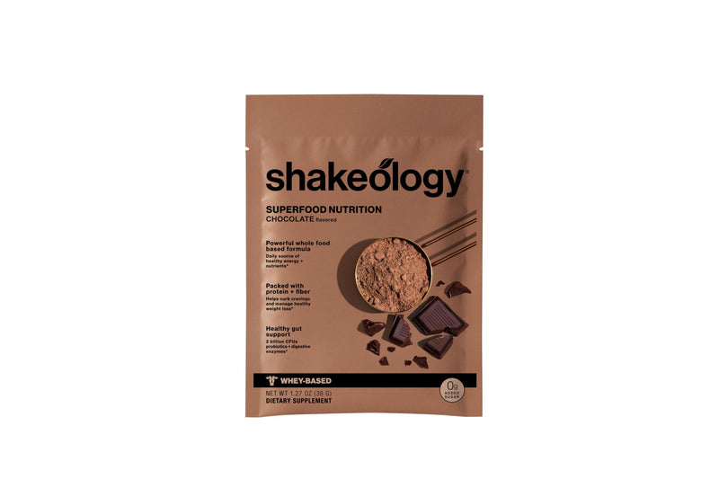 Shakeology 0g Added Sugar Sampler Pack Vegan & Whey Protein Powder, Gluten Free Superfood Protein Shake with Supergreens, Probiotics for Gut Health, Adaptogens, Vitamins, 16g Protein per Serving