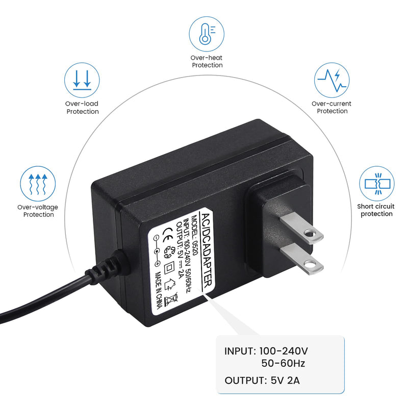 E Collar Charger for Mini Educator 300 400 ET-300 ET-400 Dog Training Collars, Shock Collar Dual Lead Charging Cable Power Adapter Cord - BeesActive Australia