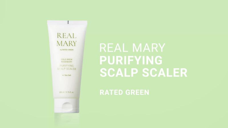 RATED GREEN Scalp Scrub for Itchy Flaky Oily Scalp 6.76 fl oz Rosemary Peppermint and Sea Salt 6.76 Fl Oz (Pack of 1)
