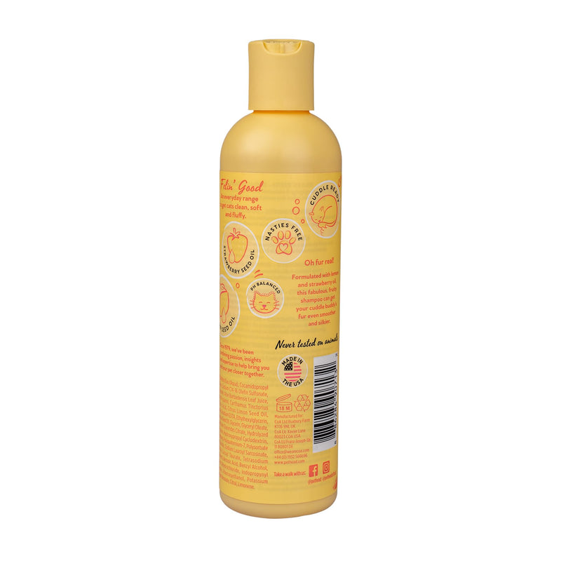 PET Head Felin' Good Shampoo for Cats 10.1 fl. oz. Fruity Scent. Softens and nourishes The Coat. Hypoallergenic with Natural and Vegan Ingredients. Gentle Formula for Cats and Kittens. Made in USA - BeesActive Australia