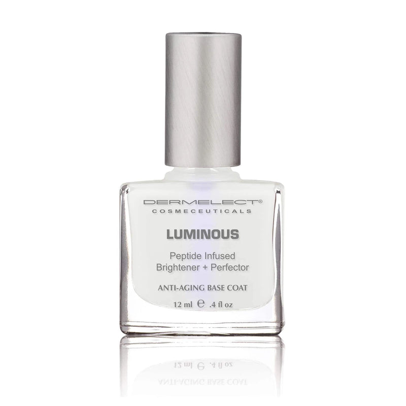 Dermelect Cosmeceuticals Luminous Nail Brightening Treatment – Dual Action Brightener & Treatment for Visibly Damaged Nails, Anti-Aging Formula, Strengthens & Nourishes, 0.4 oz - BeesActive Australia