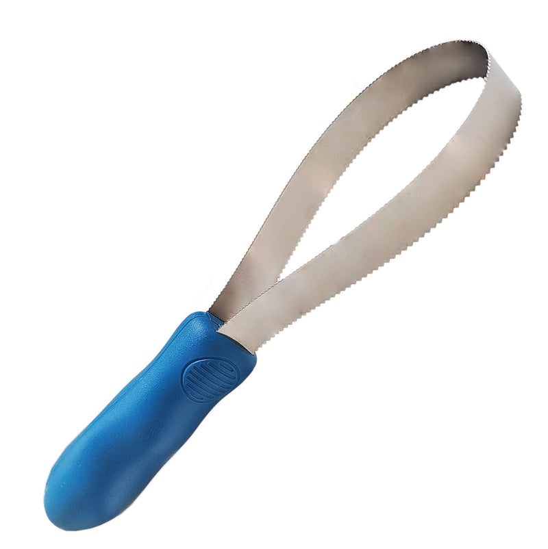 Stainless Steel Horse Curry Comb Horse Brushes for Grooming Curry Comb for Dogs Dual-Sided Shedding Blade Tool for Dogs 2 Pack Blue One Roll Blue-2 pieces - BeesActive Australia