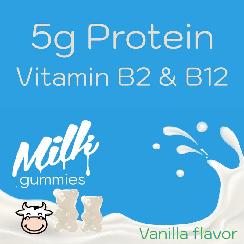 Colostrum Gummies for Kids Adults Elderly | Colostrum Milk Protein Gummies with Vitamin B Complex | Sugar Free 60 ct