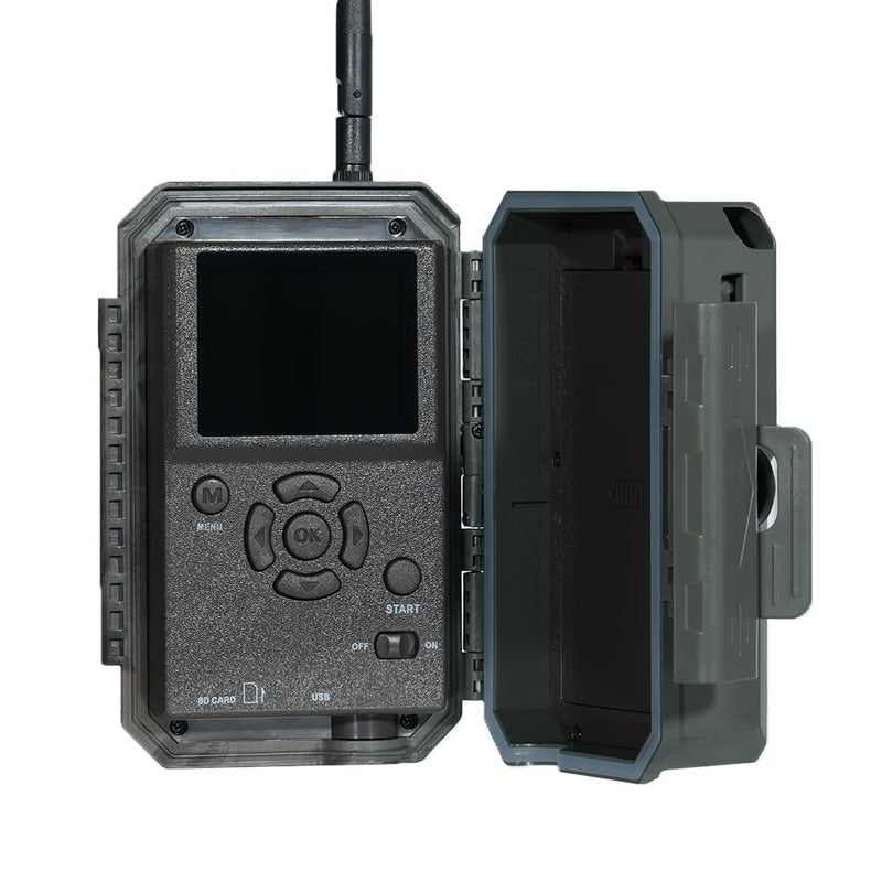 WiFi Trail Camera P90 Pro, Bluetooth, 48MP 1296p Game Cameras with Night Vision Motion Activated Waterproof, Live Stream to Cell Phone - BeesActive Australia