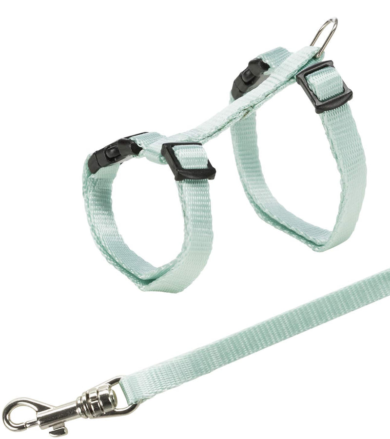 Trixie 4182 Kitten Harness with Leash, Nylon, 19-31 cm/8 mm, 1.20 m - BeesActive Australia