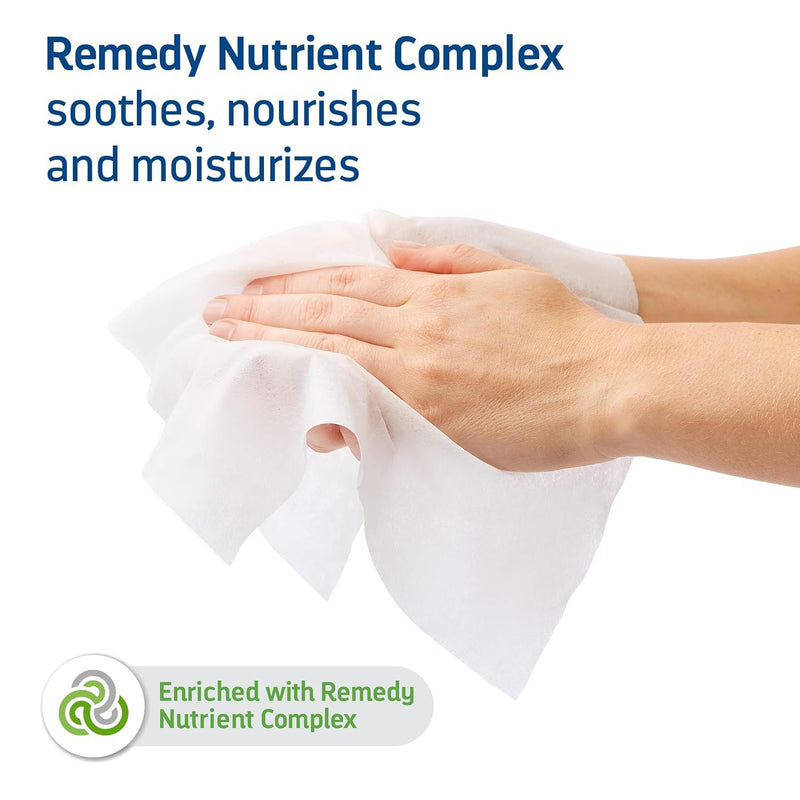 Medline Remedy Clinical 3-in-1 Barrier Cream Cloth, 8 count (1 Pack), 8 x 8 in Adult Wet Wipes, Vanilla Scent, Incontinent Care, Dimethicone, Irritated Skin, Soothing, Nourishing, Gentle 8 Count (1 Pack)