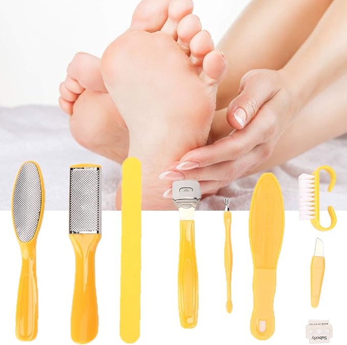Foot Care, Convenient Lightweight Pedicure Kit, Practical Durability for Dead Skin of Feet - BeesActive Australia
