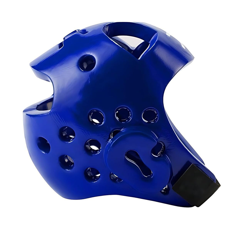 Kids & Adults Taekwondo Karate Headgear MMA Martial Arts Helmet, Soft Head Gear for Martial Art Grappling Muay Thai Kickboxing Taekwondo Small BLUE