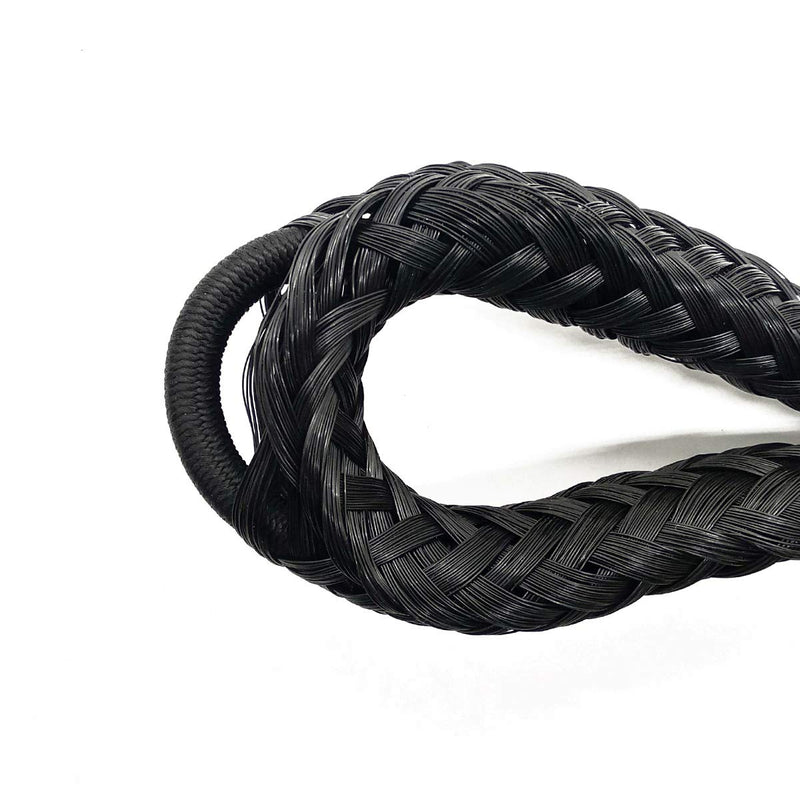 Boat Bungee Dock Lines with Clip 4 Pack Marine Rope Pontoon Boating Kayak Accessories, Black