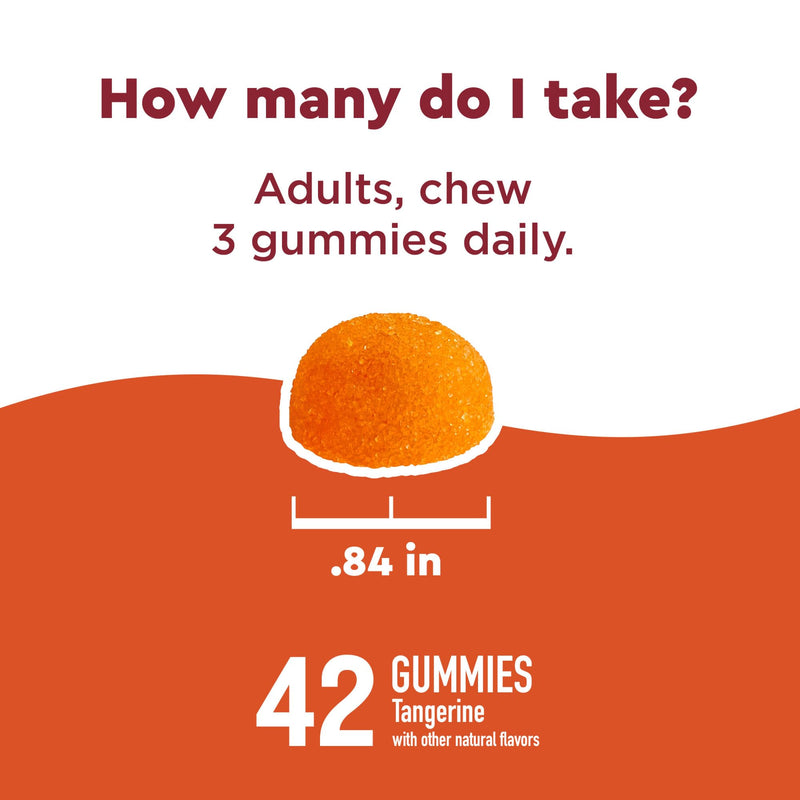 Nature Made Wellblends ImmuneMAX Gummies, Vitamin C 1000mg + Zinc, Selenium, & Vitamin D3 5000 IU, Immune Support Supplement, 42 Gummies Tangerine 42 Count (Pack of 1) - BeesActive Australia