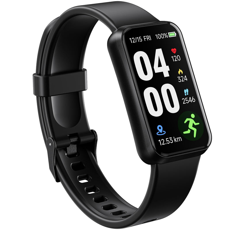 Fitness Smart Trackers with 24/7 Health Monitoring,Heart Rate Sleep Blood Oxygen Monitor/Calorie Steps Counter Pedometer Activity Tracker/Smart Notifications for Men Women Black - BeesActive Australia