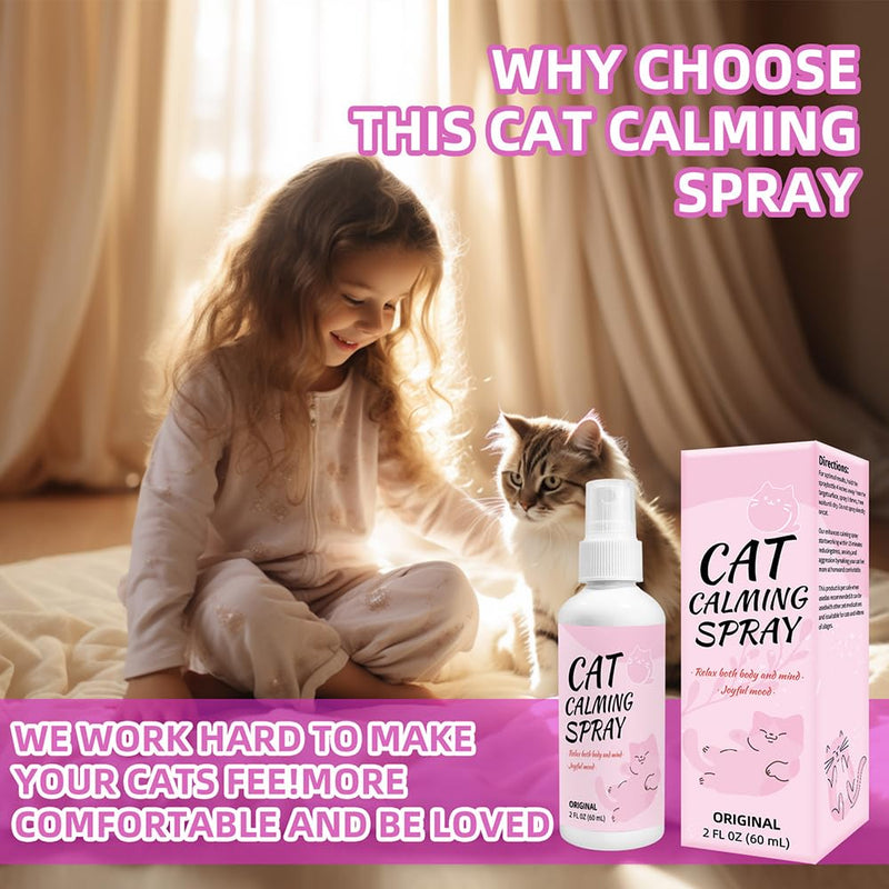 Cat Calming Spray Pink