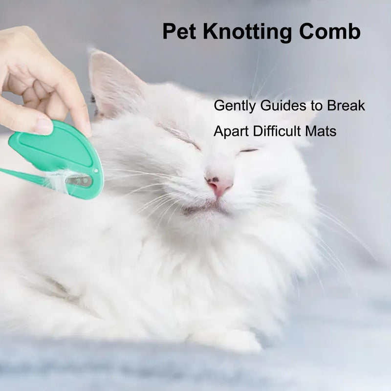 Dematting Comb for Pets - Effectively Remove Knots, Tangles, and Hair with Our Matt-Splitting Knot Opener Tool, 5 Pcs - BeesActive Australia