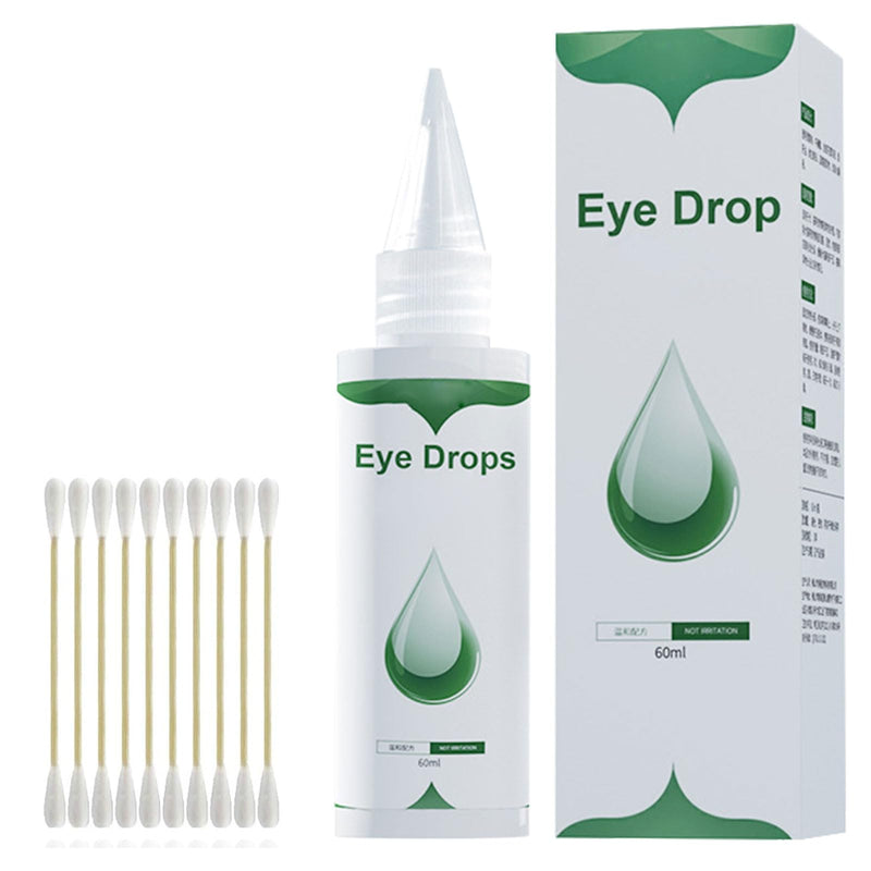 Dog Eye Drops 60ml, Eye Drops for Dogs and Cats, Daily Dog Eye Cleaner for Effective Tear Stain Remover, Relieve Pet Eye Fatigue