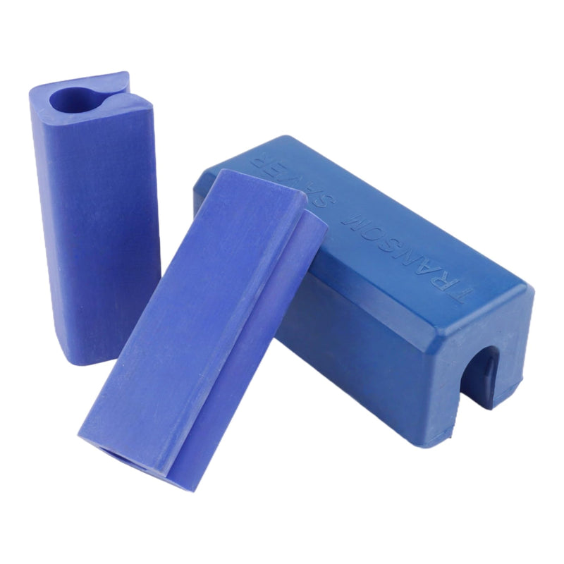 Boat Marine Outboard Transom Saver with Motor Steering Stops for Yamaha Mercury Johnson Evinrude Engines Trailering or Transport Rubber Blue Blue combination Square Outboard Transom Support