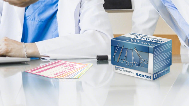200Pcs Surgical Instruments Flashcards 13 Specialties CST & CRCST Prep for Technology Instrument Index Cards for Surgical Gift Accessory Technologists Exam Medical Student Operating Room Nurse