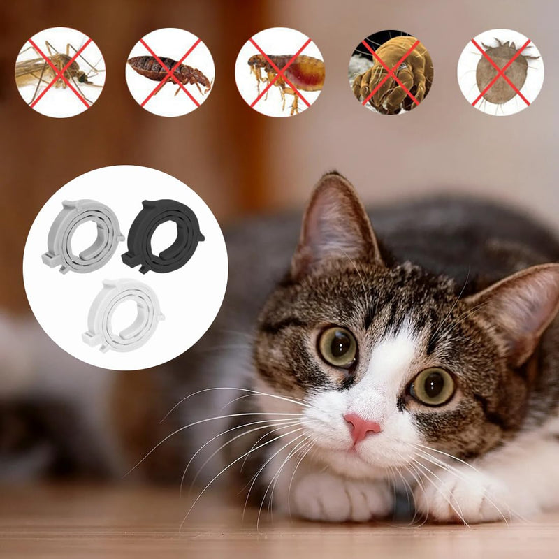 ZORTVUL Pack of 3 flea collars for cats, flea collar for dogs, small, tick flea protection collar, tick collar for cats, tick flea collar for cats, flea tick collar for dogs and cats - BeesActive Australia