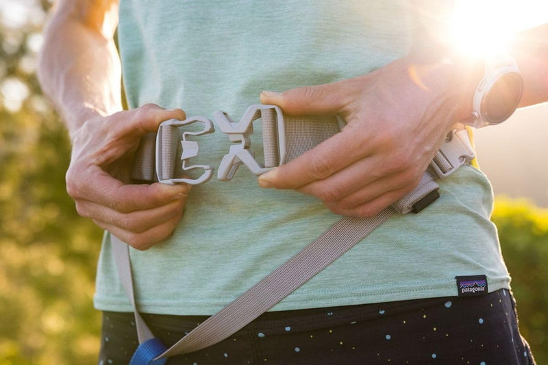 Ruffwear, Trail Runner Belt, Hands Free Adjustable with Pocket, Lichen Green, Small/Medium