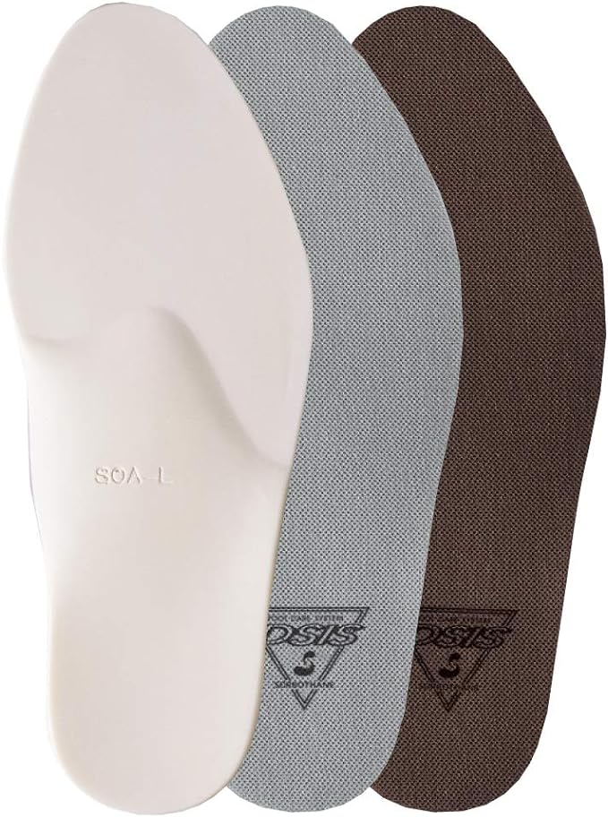 SORBO DSIS Sorbo Healthy, Full Insole Type, Gray, M 9.8 - 10.0 inches (25 - 25.5 cm) - BeesActive Australia