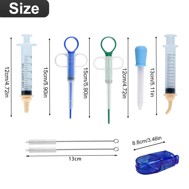 ElevaPulse 8 pieces tablet dispenser for cats, tablet dispenser for cats, Easypill cat, Pill Assist cat, tablet swallowing aid, Rodicare Hairball - BeesActive Australia