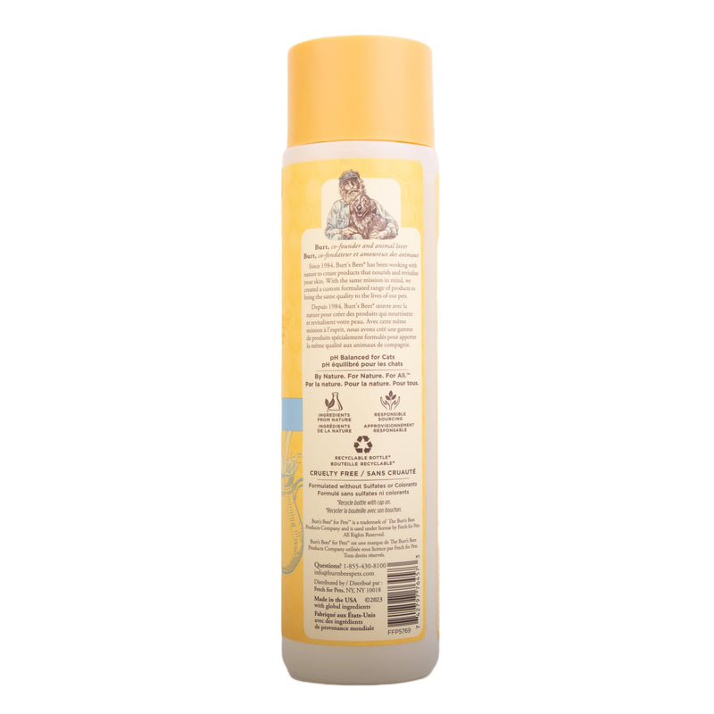 Burt's Bees for Pets Naturally Derived Kitten Tearless Shampoo with Buttermilk, Cat Shampoo, Kitten Shampoo for Cats - Cat Grooming Supplies, Cat Bath Supplies, 10 Fl Oz 10 Fl Oz (Pack of 1) - BeesActive Australia