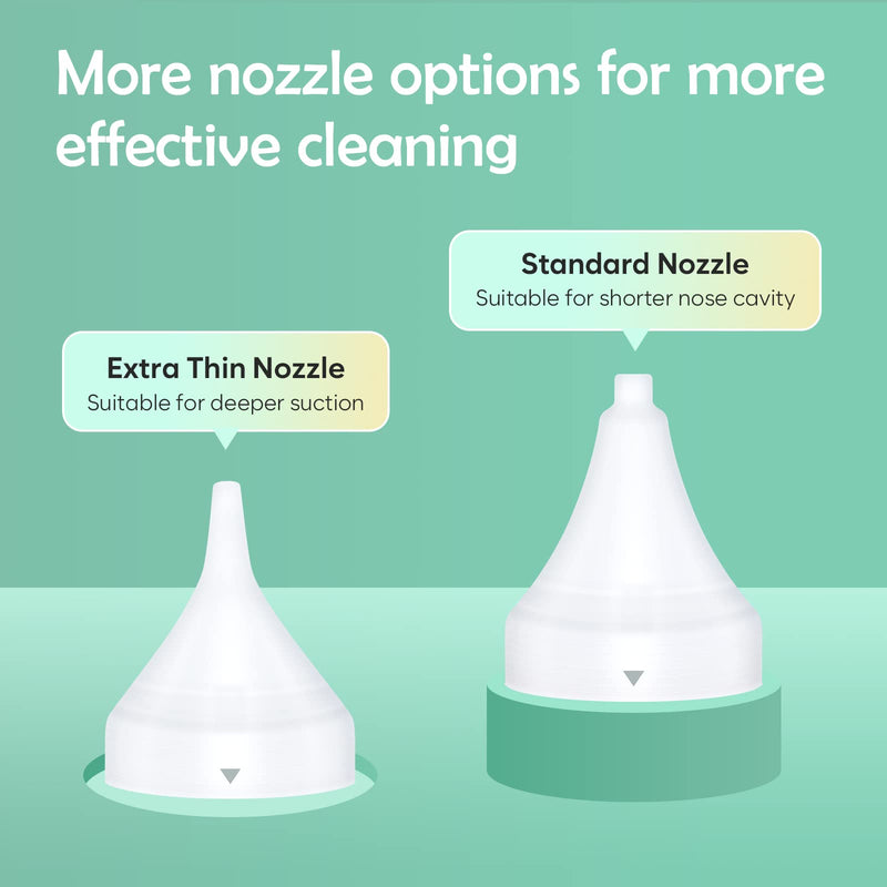 Easy@Home Electric Baby Nasal Aspirator Camera: Baby Nose Sucker Nose Cleaner with Camera Free APP Controlled Powered by Easy Nasal Care App iOS & Android App Automatic Booger Sucker for Baby ENA101