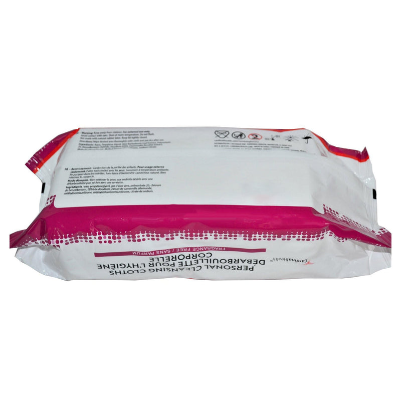 Cardinal Health Personal Cleansing Wipe 9 x 13" 2AWU-64, 1 Pack 64 Wipes 1 Count (Pack of 64) - BeesActive Australia