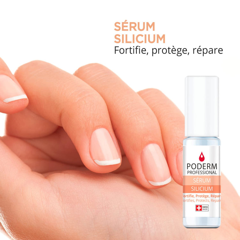 PODERM – NAIL STRENGTHENER FOR DAMAGED NAILS – 100% Natural Ingredients – VEGAN - Professional Nail Care : Fortifies, Protects, and Repairs Weak Nails - Nail Strengthener and Protector – Swiss Made - BeesActive Australia