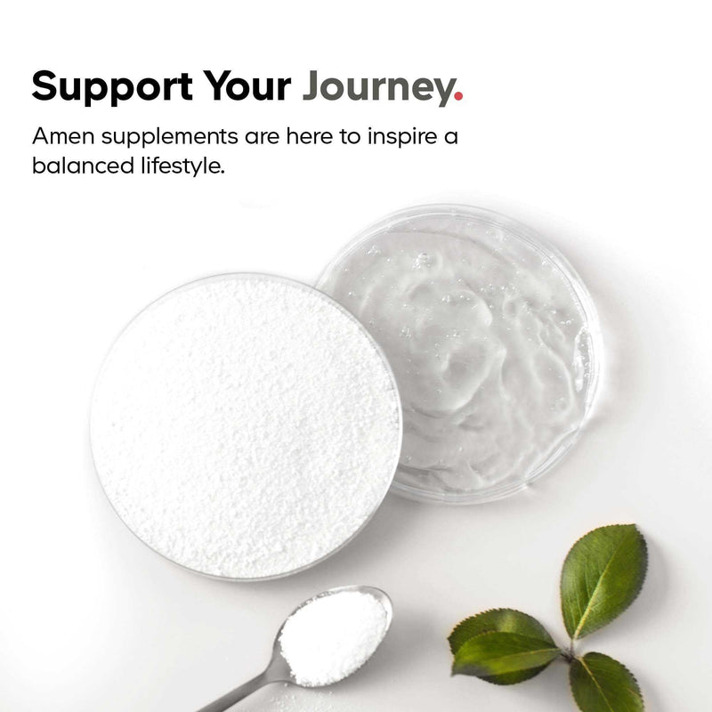 Amen Algal Oil Vegan Omega-3 Supplement, 1000 mg DHA & EPA, 60 Softgels | Plant-based microalgae omega-3, 1000mg DHA & EPA. Vegan, non-GMO.