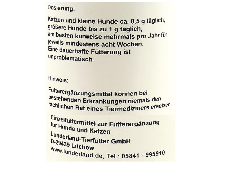Lunderland Green Lipped Mussel Powder for Dogs and Cats for Joint Problems 250g 250g (Pack of 1) - BeesActive Australia