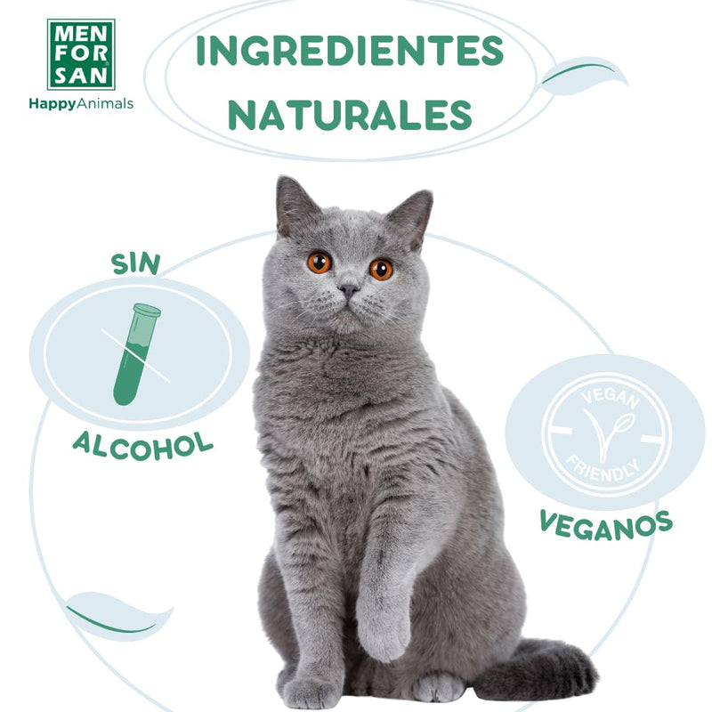 MENFORSAN Eau de Cologne Talcum for Cats 125 ml, provides a very pleasant smell, deodorizing effect - BeesActive Australia