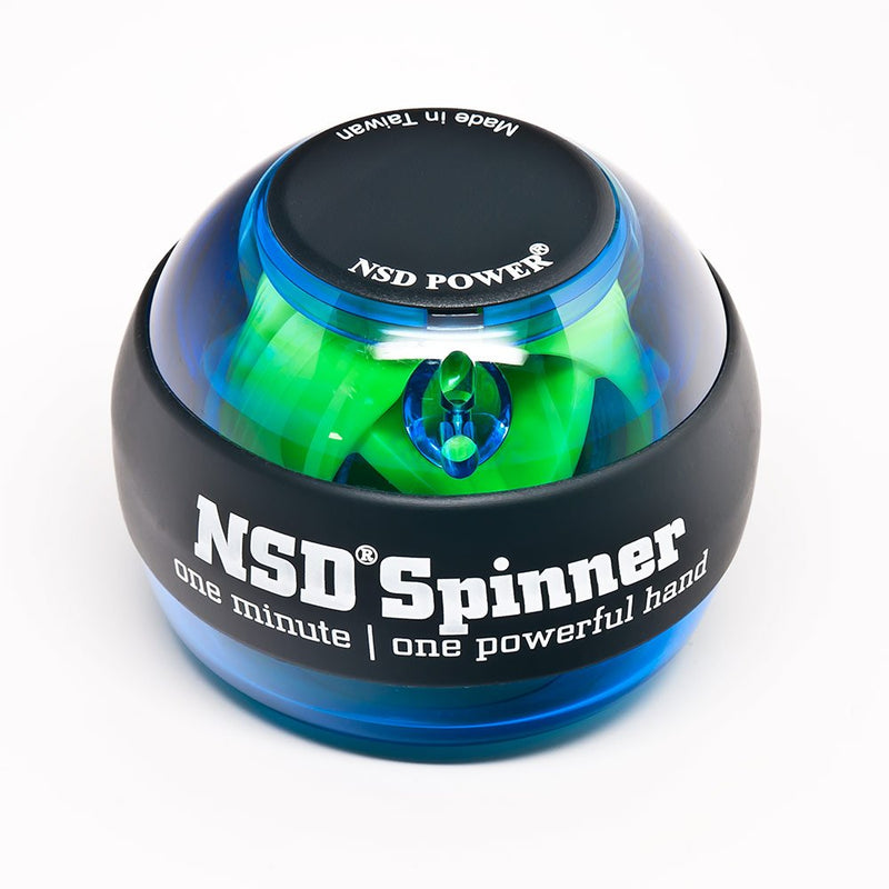 NSD Power Essential Spinner Gyro Hand Grip Strengthener Wrist Forearm Exerciser Blue