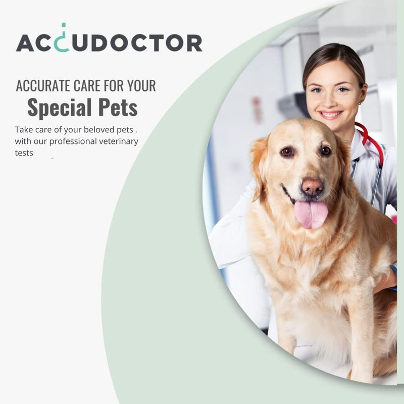 100 Accudoctor Urine test Strips for Dogs Cats 11 parameters Ketones Glucose pH sample canine urinalysis Urine Health step analyzer veterinary health urinary analysis renal one strip treatment uti pet