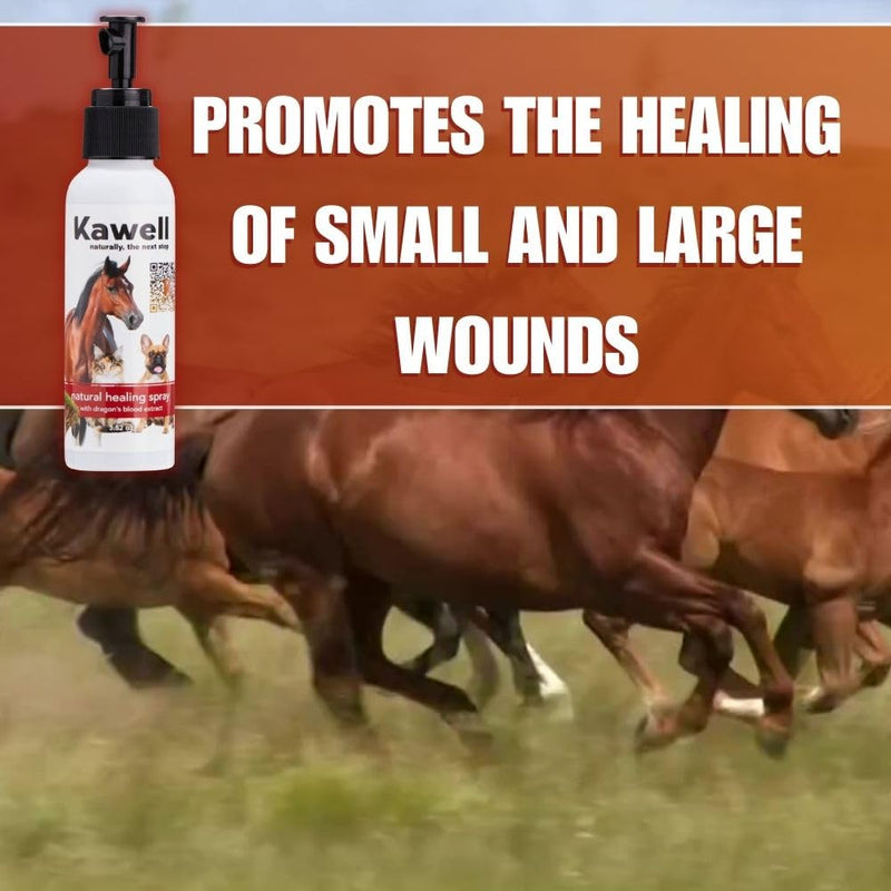 Kawell USA Dragon's Blood Extract Natural Healing Spray for Animal Skin and Wound Care, Healing Ointment & Antiseptic Spray for Injuries, Scrapes, Wounds, Rashes, Bites, and Other Skin Irritations - BeesActive Australia