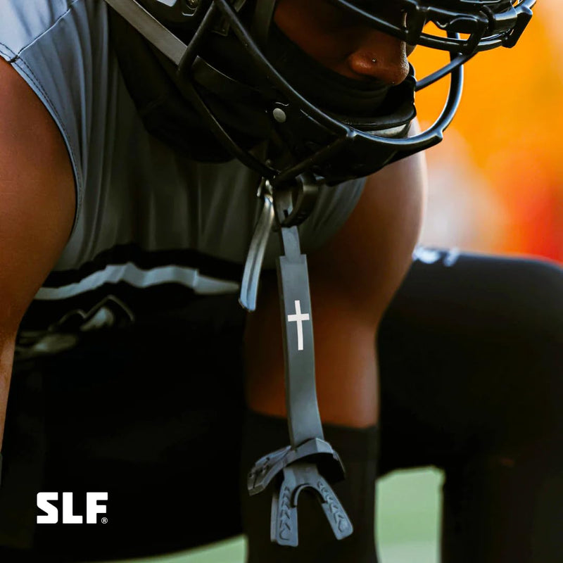 Faith Cross Black X Football Mouthguard - BeesActive Australia