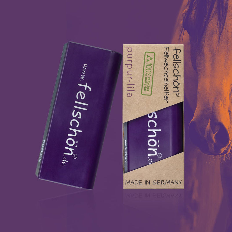 fellschön® fur change aid purple-purple 100% recycled material - BeesActive Australia