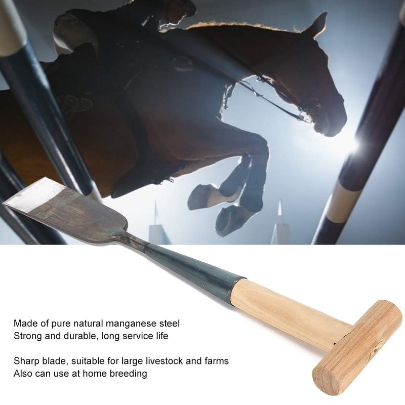 Hoof Clipping Shovel Manganese Steel Horseshoe Trimming Shovel Nail Clipper Horseshoe Trim Shovel for Livestock Farm Home - BeesActive Australia