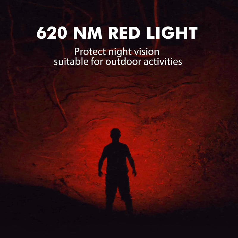 Sofirn HS21 Headlamp with Red Light, 2200 Lumen Led Bright Head lamp USB C Rechargeable with Spotlight, Floodlight, Powerful Headlight Waterproof for Adults, Camping, Hunting, Hardhat, Work, Emergency - BeesActive Australia